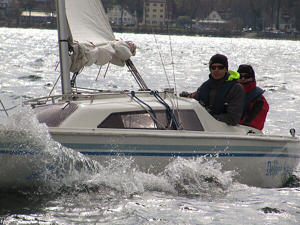 H-Boot in voller Fahrt
