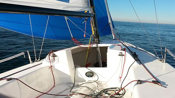 J70 unter Gennaker